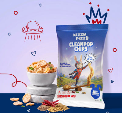 CleanPop Popped Chips (Zappy Masala)