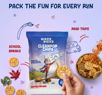 CleanPop Popped Chips (Zappy Masala)