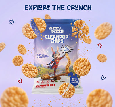 CleanPop Popped Chips (Zappy Masala)