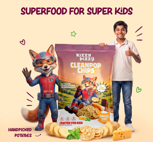 CleanPop Popped Chips (Cheesy Mint)