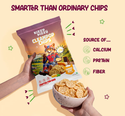 CleanPop Popped Chips (Cheesy Mint)