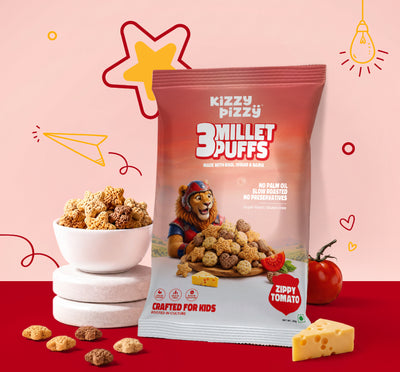 3Millet Puffs (Zippy Tomato)