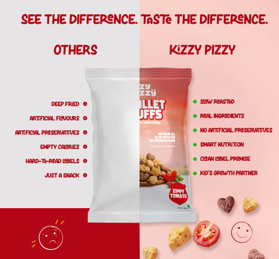 3Millet Puffs (Zippy Tomato)