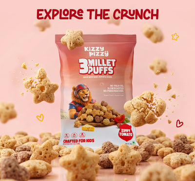 3Millet Puffs (Zippy Tomato)