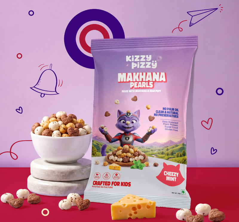 Makhana Pearls (Cheesy Mint)