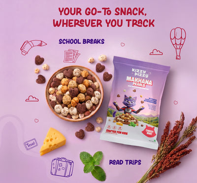 Makhana Pearls (Cheesy Mint)