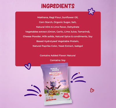 Makhana Pearls (Cheesy Mint)