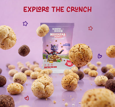 Makhana Pearls (Cheesy Mint)