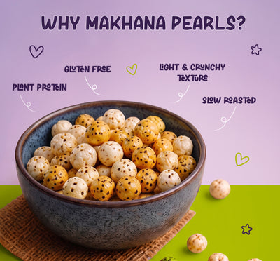 Makhana Pearls (Zesty Lime)