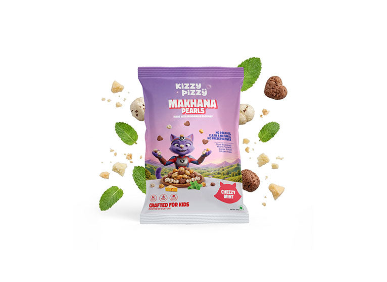 Makhana Pearls (Cheesy Mint)