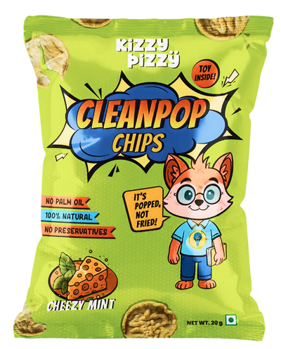 CLEANPOP Chips – Cheezy Mint