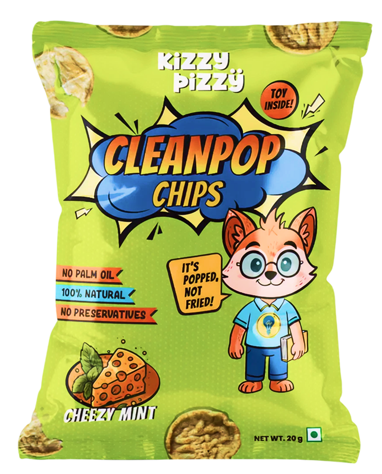 CLEANPOP Chips – Cheezy Mint
